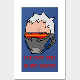 soldier 76 overwatch Posters and Art